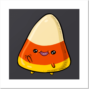 Cute Candy Corn 2 Posters and Art